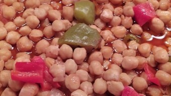 Foodbook #316  Chickpeas curry