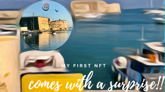 My first NFT is published .. and it has a surprise for the buyer ;)