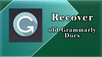 Recover your old Grammarly Docs