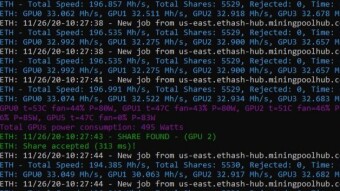 Mining ethereum