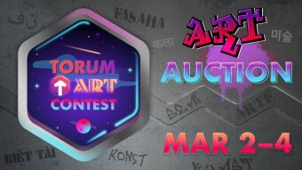 TORUM NFT ART DRIVE FOR CHARITY (Mar 2-4, Open Sea x Polygon)