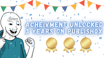 Three Years On Publish0x - The Story Behind The Glory