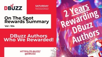 On The Spot Reward Summary, Week 104