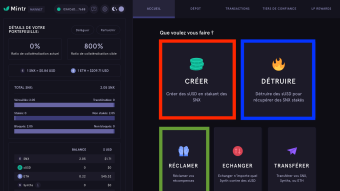 Le stacking des Synthetix (SNX)