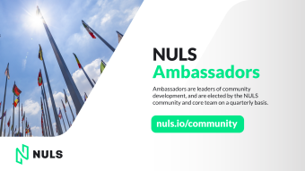 Calling All NULS Q3 Ambassador Candidates