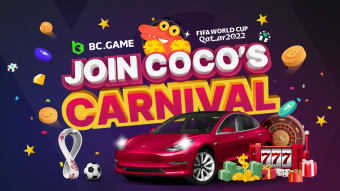 Join Coco’s Carnival Now and Win Up To $2,100,000 or a TESLA