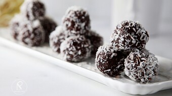 Hazelnut and Chocolate Truffles