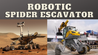 Robotic Spider Excavator
