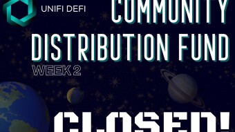 Unifi DeFi Update: Week 2 of the CDF bucket FINISHED! Redemption Center OPEN