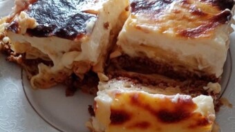 Foodbook #650  Greek mousaka