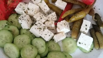 Daily meal #166 colorful salad is coming
