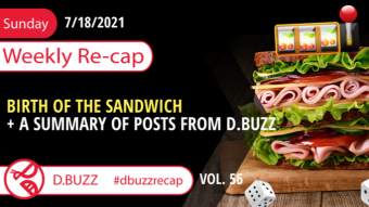 Recap of this Week's Posts by D.Buzz Vol.56