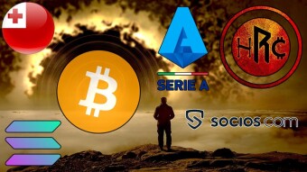 BITCOIN alla CONQUISTA del TONGA e SOCIOS si prende la Serie A!