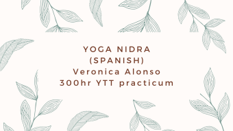 Yoga Nidra Recording in Spanish- Guided Meditation