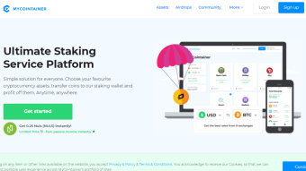 Staking OKCash on Mycointainer | Sharing My Experience