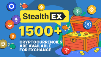 Get Ready for the Cryptoverse: StealthEX Expands Its Top-Notch Collection to 1500 Crypto Assets!