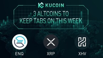 3 Altcoins To Keep Tabs On — ENQ, XRP, XHV | KuCoin Weekly Review Issue #16