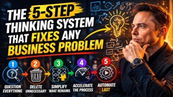 The 5-Step Thinking System That Fixes (Almost) Any Business Problem