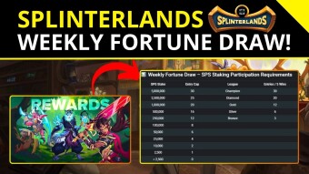 Splinterlands 🐉| New Reward Set - Weekly Fortune Draw!