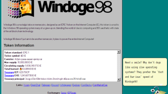 Navigating the Windoge98 (EXE) Meme Coin Journey: A Playful Gateway to Internet Computer (ICP) and Beyond