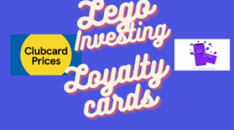 Lego investing and loyalty cards, earn money and save money on retail purchases.