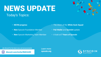 Syscoin Platform News Update 8/19/21