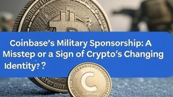 Coinbase’s Military Sponsorship: A Misstep or a Sign of Crypto’s Changing Identity?