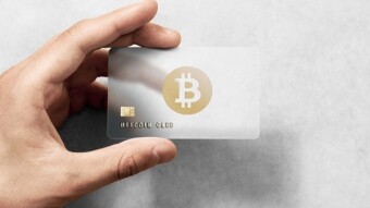 Visa support for new credit cards with bitcoin receivables