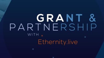 Grant & Partnership with Ethernity.live
