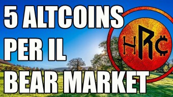 5 ALTCOINS per il BEAR MARKET!