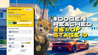 Dogen surpasses POPCAT and DOGE as the best performing memecoin this month.