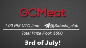 GoMeat x Satoshi Club AMA Recap from the 3rd of July