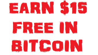 This is how you earn $15 FREE in Bitcoin