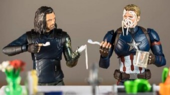Daily life of Marvel superheroes