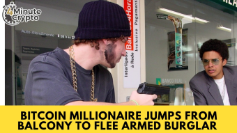 Bitcoin Millionaire Jumps From Balcony to Flee Armed Burglar