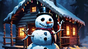 The Snowman's Shadow - A Scary Little Christmas Story