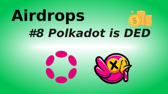 Airdrops Series #8 Polkadot is DED! Memecoin airdrop on Polkadot incoming