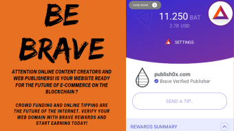 Brave Browser & Tipping Content Creators