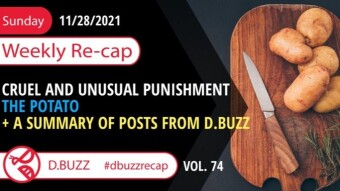 Recap of this Week's Posts by D.Buzz Vol.74