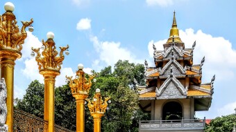 Chùa bửu long Buddhist temple HCMC