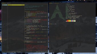 My favourite Archlinux i3/dwm dotfiles rice script
