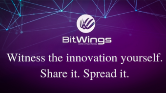 BitWings Token, a native currency of Wings Mobile ecosystem, with 100% guaranteed issuing value.