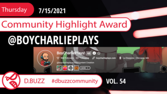 D.Buzz Community Highlight: @boycharlieplays
