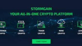 Are you a Crypto Trader? Make bonus income with Stormgain!!