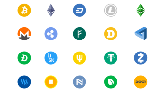 5 Crypto Coins with the best design/logo