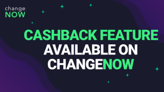 ChangeNOW Releases a New Cashback Feature