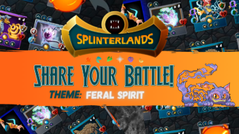 Splinterlands Battle Challenge - The Feral Spirit is Schrödinger's cat