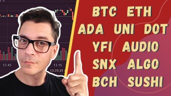 Bottom Is In : BTC, ETH, ADA, ALGO, SNX, DOT, YFI, SUSHI, AUDIO, BCH & UNI  Technical Analysis