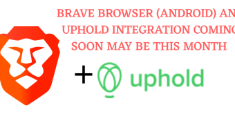 Good News Now you can connect your Brave Android to uphold Maybe This Month 🥳