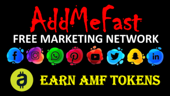 AddMeFast, a Free Social Media Marketing and Cryptocurrency Promotion Network.